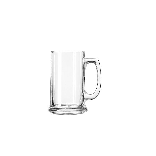 Set de 12 mugs con asa de vidrio transparente miniatura 1