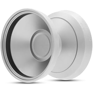 YOYOSTUDIO TC4-7 Titanium Yoyo Professional Unresponsive Yo yo for Adults & Advanced Players, High End Yoyos Made of Titanium Alloy TC4, Pro Yoyos with 10 Yo-yo Strings and Exquisite Yo yos