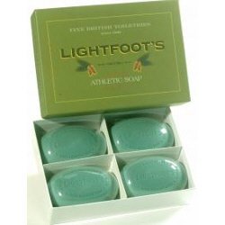 Lightfoot's Pure Pine Gentlemen's Athletic Soap - 4 Bar Boxed Set