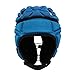 F Fityle Traspirante Rugby Headguard Protector Casco da Calcio Adulto Bambino Youth Scrum Hat Hockey Head Protective - Blu