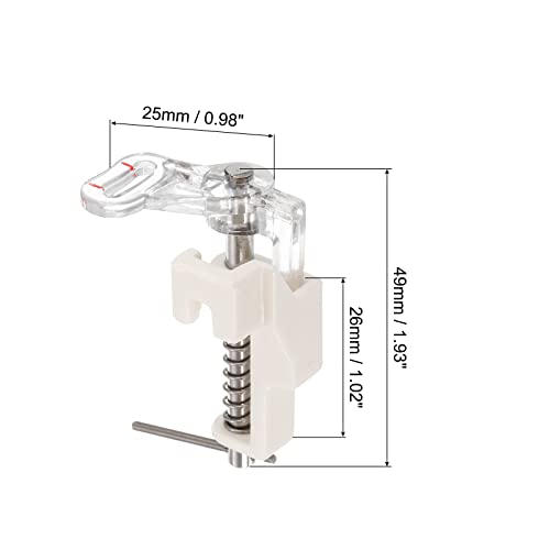 Pie prensatelas para máquina de coser 2 piezas miniatura 2