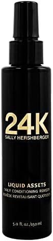 SALLY HERSHBERGER 24K Liquid Assets Daily Conditioner Remedy - Strengthening Treatment To Refresh Damaged Hair - Lightweight Formula With UV Protecting Technology - Paraben And Phthalate Free - 5 Oz