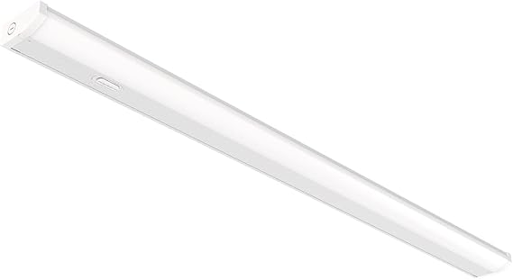 Juno UCES 36 Inch LED Under Cabinet Lighting, LED Kitchen Cabinet Light Fixture Hardwired, Dimmable, Damp Rated, Selectable Soft, Warm, Neutral, Cool, Daylight White Light (UCES 36IN SWW5 90CRI WH M6)