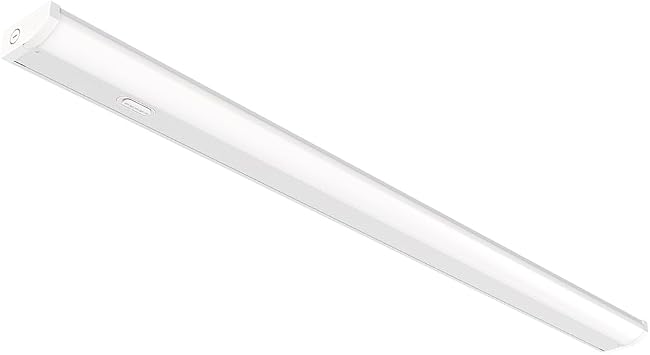 Juno UCES 36 Inch LED Under Cabinet Lighting, LED Kitchen Cabinet Light Fixture Hardwired, Dimmable, Damp Rated, Selectable Soft, Warm, Neutral, Cool, Daylight White Light (UCES 36IN SWW5 90CRI WH M6)