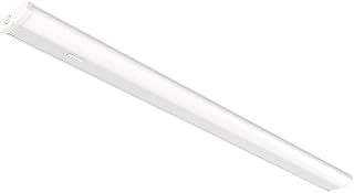 Juno UCES 36 Inch LED Under Cabinet Lighting, LED Kitchen Cabinet Light Fixture Hardwired, Dimmable, Damp Rated, Selectable Soft, Warm, Neutral, Cool, Daylight White Light (UCES 36IN SWW5 90CRI WH M6)
