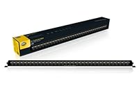 HELLA 1FJ 358 176-311 LED-Fernscheinwerfer - Black Magic Slim Lightbar 32 - 12/24V - Anbau - Kabel: 2000mm - Stecker: offene Kabelenden
