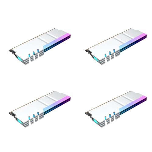 LyxosVee 4X Rs[^ DDR4 DDR5 5V ARGB WG[^[ PC RGB Jt RAM q[gVNN[[ pVA[}[ Vo[zCg