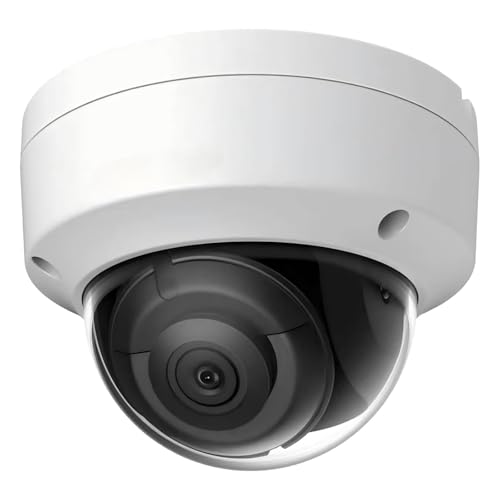 VisiSecure 4K 8MP DS-2CD2183G2-I HIKVIS0N_AcuSense IP Cameras Outdoor PoE Dome Security Camera 120dB WDR Human/Vehicle Detection H.265+ IP67 & IK10 Vandal-Proof 2.8mm Lens(English Version)