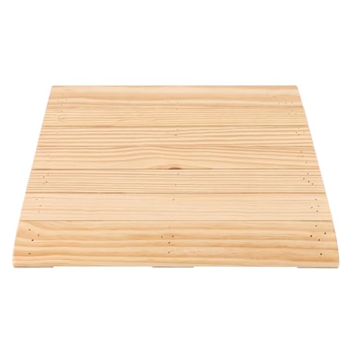 Cabilock Ramp Pad Wood Threshold Ramps Portable Wheelchair Ramp Door Ramp Door Entry Wheelchair Ramp Threshold Ramps for Doorways Motorcycle Ramp Sweeping Robot Ramp Wood Ramp Wooden Beige