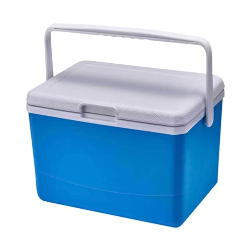 Nevera – Hielera de 5 L para camping, enfriador portátil para camping, 28 x 21,5 x 19,5 cm, hielera portátil para acampar | Enfriador portátil multifuncional para acampar al aire libre