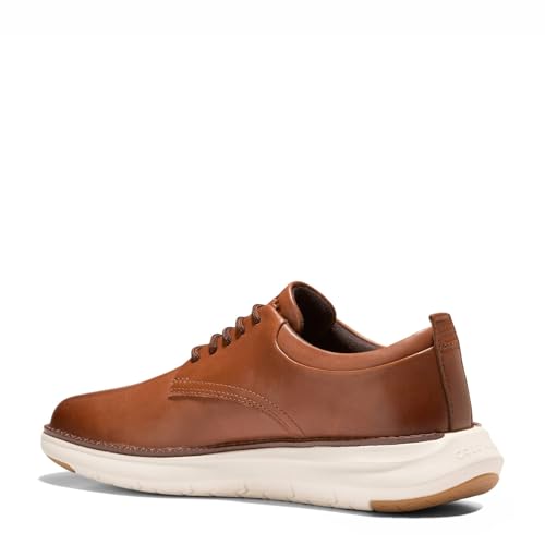 Cole Haan Men's Grand Remix Oxfords, British Tan/Ivory, 7-M US