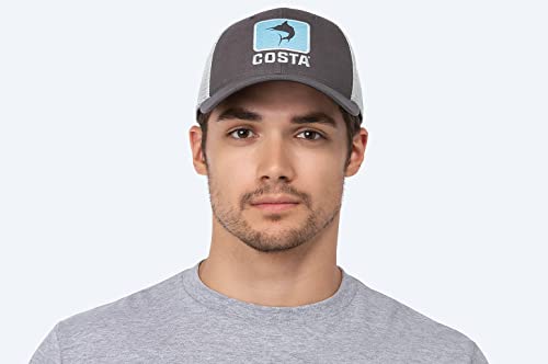 Costa Del Mar Men's Marlin Waves Trucker Hat Trucker