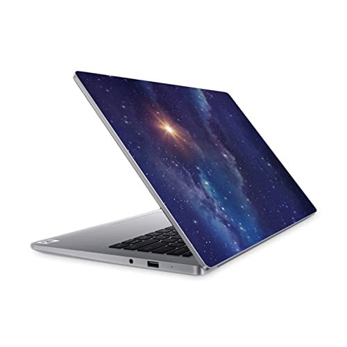 Autocollant peau Mi Notebook 14 2020 protection vinyle Cosmo18 Éclat Espace 2 couverture