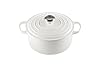 Le Creuset Enameled Cast Iron Signature Cookware Set, 7 pc, White #1