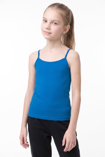 Image of Kurve Girl's Sleeveless Tank Top - Stretch Undershirts Cami Camisole, UV Protective Fabric, Rated UPF 50+ (Made in USA)