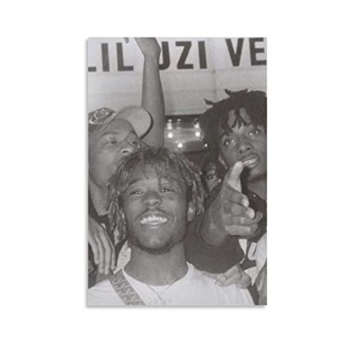 Poster Lil Uzi et Playboi Carti sur toile moderne sans cadre pour salon 60x80 cm