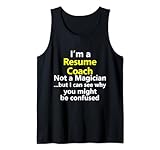 Lebenslauf Coach Coaching Berater Berufsbezeichnung Karriere Beruf Tank Top