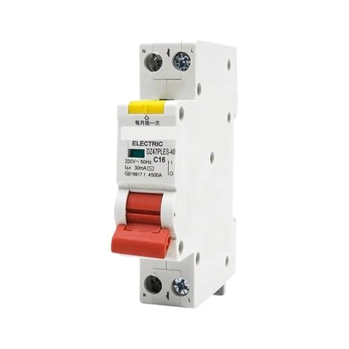 Disjoncteur différentiel 32A DZ47PLES-40 NB2LE 1P+N pour tableau électrique