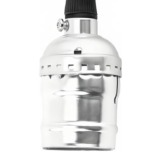 WQAPVHBG Lamp Holder Light Sockets, E27 Lamp Socket Replacement Kit, Aluminiferous...