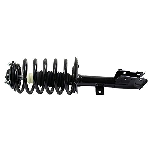 Image of TRQ Front Driver and Passenger Side Strut and Spring Assembly Set | For 12-17 Jeep Patriot Latitude 4 Wheel Drive 12-17 Patriot Limited 4 Wheel Drive 11 Latitude X