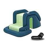 [Regalo perfecto para el bebé]: hecho de PVC de alta calidad, respetuoso con el medio ambiente y duradero, el tobogán de agua es un regalo perfecto para el bebé que tiene una piscina en casa.