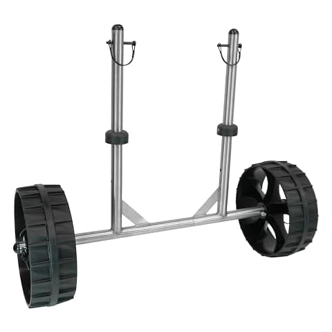 Scupper Gear Kayak Cart for Hobie® Kayaks | Heavy Duty Stainless Steel Kayak Carrier Trolley Cart Cover
