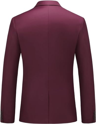 Image of Men's Stylish Party Casual Formal WEAR Single Breasted Blazer