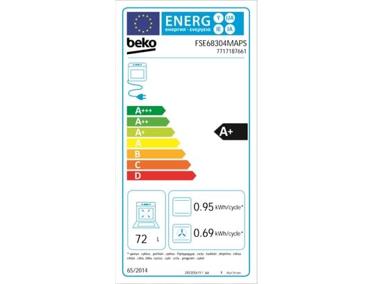 BEKO Cuisiniere induction FSE68304MAPS