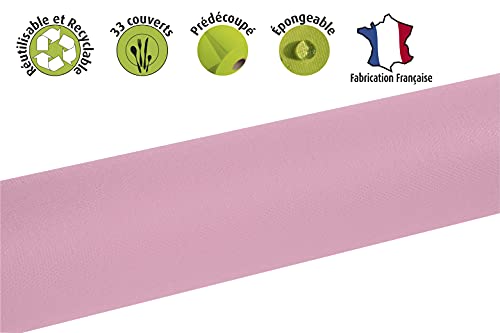 Disposable spun bound non-woven tablecloth, Roll 10 M long X 1.20 M wide, Tear-proof, water-repellent and wipe able material - Image 2