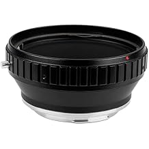 Fotodiox Lens Mount Adapter - Hasselblad V to Canon EOS EF, EF-S - Aluminum Alloy, Black