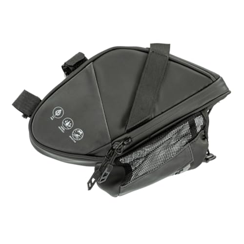 TEMPNAP 自転車用防水サドルバッグ 大容量 反射ストラップ付き 性強化 多機能バイクアクセサリー マウンテンバイク対応バッグ