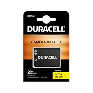 Duracell Premium Analog Nikon EN-EL19 Battery CoolPix S33 S2500 S3200 3.7V 700mAh
