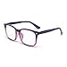 Blue Light Blocking Reading Glasses Headache/Eye Strain Readers Women/Men/UV Filter Eyeglasses Red+1.25 Made in Japan 8082