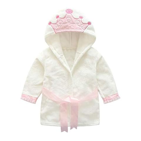 HOMEBABY Baby Bathrobe Hooded Towel Blanket Cover
