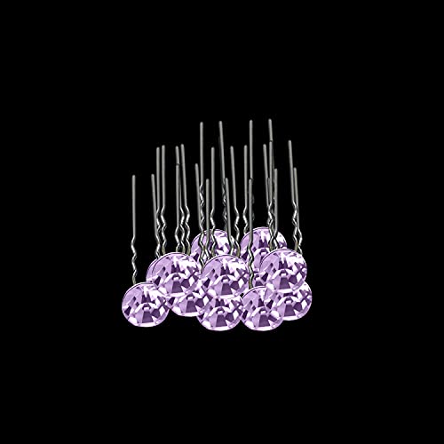 Trimming Shop Cristal Swarovski Épingles à Cheveux Design Fleur pour Femmes Accessoire Mode, Mariage, Nuptial Accessoires, Fête, Acier Inoxydable & Plaqué...