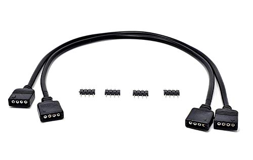 Image of MICRO CONNECTORS RGB Extension 30 cm Cable / 2-Pack, 30 cm (2 Pack) (F04-RGB0130-2P)