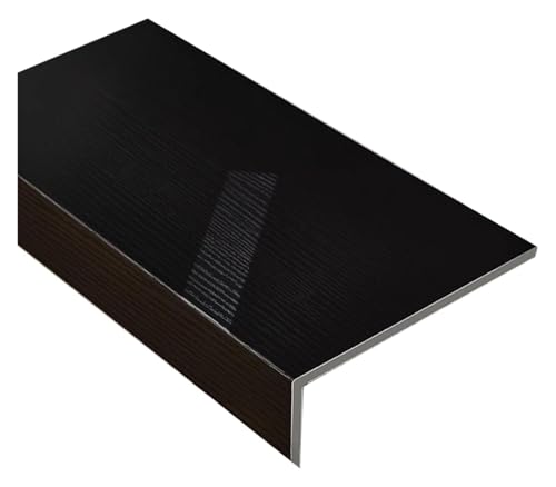 Appui de Fenêtre, Couvre-rebord De Fenêtre, Protection de seuil de fenêtre en panneaux composites for l'intérieur, profilé lisse for appui de fenêtre en bois(Style1,2.25x29.5in (6x75cm))