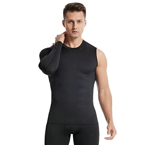 New Compression Shirts for Men 1/2 Single Arm Long Sleeve Athletic Base Layer Undershirt Gear T Shirt for Workout Basketball2
