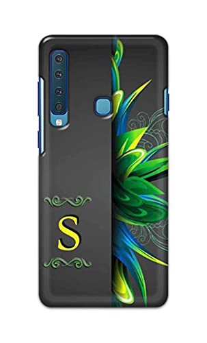 Image of Name II Initial II Letter Alphabet S Hard Back Case Cover for Samsung Galaxy A9 (2018) / Samsung A9S, SM-A920F / DS, SM-A9200 Back Cover -(J5) VNS2222