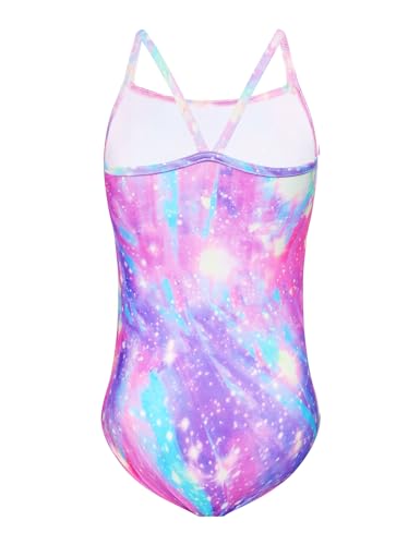 Image of Snowheart Girls Swimsuit One-Piece Bathing Suits Multicolor Kids Sport Summer Beach Swimwear for 2-12 Years Old