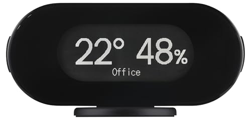 Jacob Jensen Wetterstation – Klimastation Innen mit E-Ink Display – Eingebautes Thermometer – Aluminiumgehäuse – Wandmontierbar – 11,5 x 2,3 x 5,5 cm – Schwarz Jacob Jensen Wetterstation – Klimastation Innen mit E-Ink Display – Eingebautes Thermometer – Aluminiumgehäuse – Wandmontierbar – 11,5 x 2,3 x 5,5 cm – Schwarz