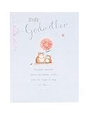 Tarjeta de cumpleaños para madrina con marca de agua-Tarjeta de cumpleaños con bonitos ratones esponjosos-Regalos de cumpleaños para madrina-Tarjeta especial para alguien-Tarjeta de regalo para ella