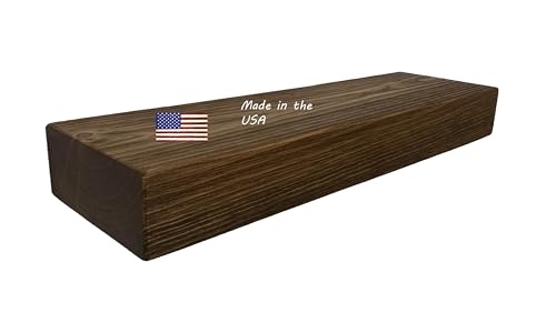 joelsantiques 24 Inch Wooden Floating Shelves for Wall - 24x7x3