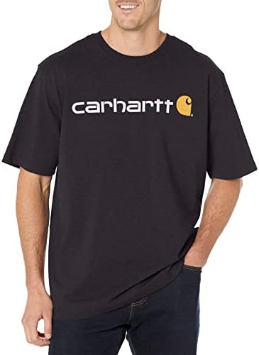 CarharttmensLoose Fit Heavyweight Short-Sleeve Logo Graphic T-Shirt Black (Closeout)2x-Large-Tall