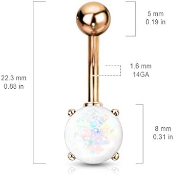 Percng Nombrl Acer Chrurgcal Motf Fleur Crstal De Swarovsk