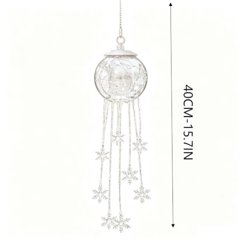 Hanging Snowflake Led Lights Christmas Decorations Fairy Lights for Bedroom - image 2