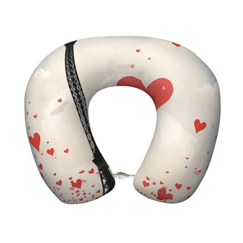 Almohada espuma memoria tamaño mediano para viaje miniatura 1