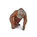 Safari Ltd. Wildlife – Male Orangutan – Realistic Hand Painted Toy Figurine Model – Quality Construction from Phthalate, Lead and BPA Free Materials – For Ages 3 and Up