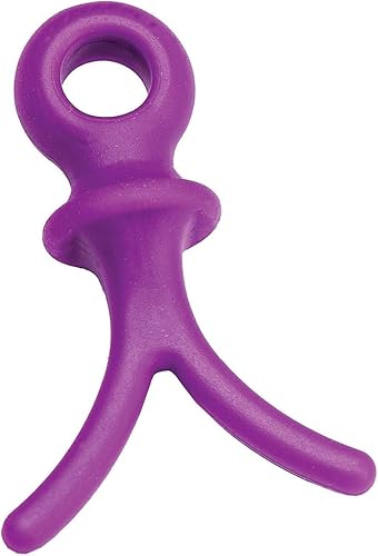 Pine Ridge Archery Wishbone Bow String and Cable Dampener for Noise Reduction and Vibration Control - Purple - Pack of 12