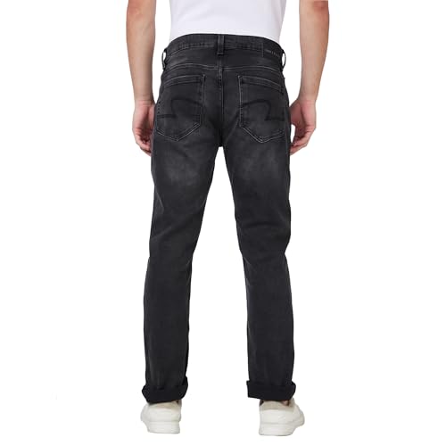 Image of Spykar Men's Rover Regular Fit Mid Rise Casual Jeans
